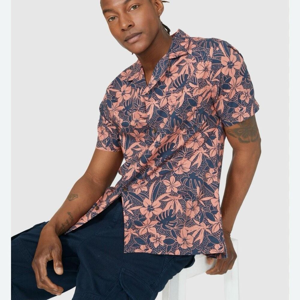 Rails Carson Men's Graphic Print Short Sleeve Shi… - image 1